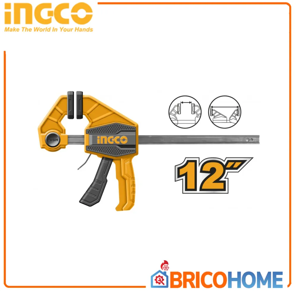 Strettoio sgancio immediato 63X300mm 12" - INGCO Online Hot Sale