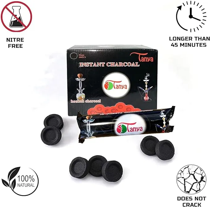 Tanya - Pronto Hookah Coals per Tende e Teloni
