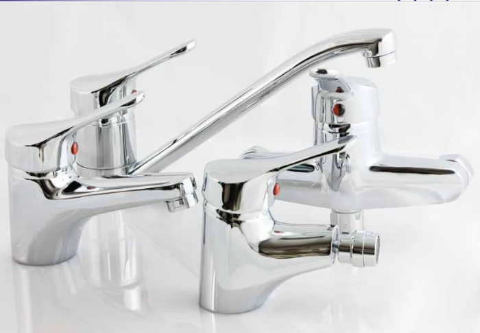 Wall mounted mono lever sink mixer swivel spout - Matisse Series Supply