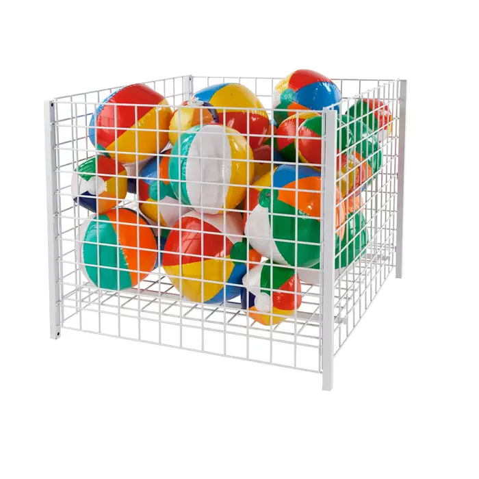Ad Alta Resistenza 36" Square Grid Dump Bin Econoco GTC36/W