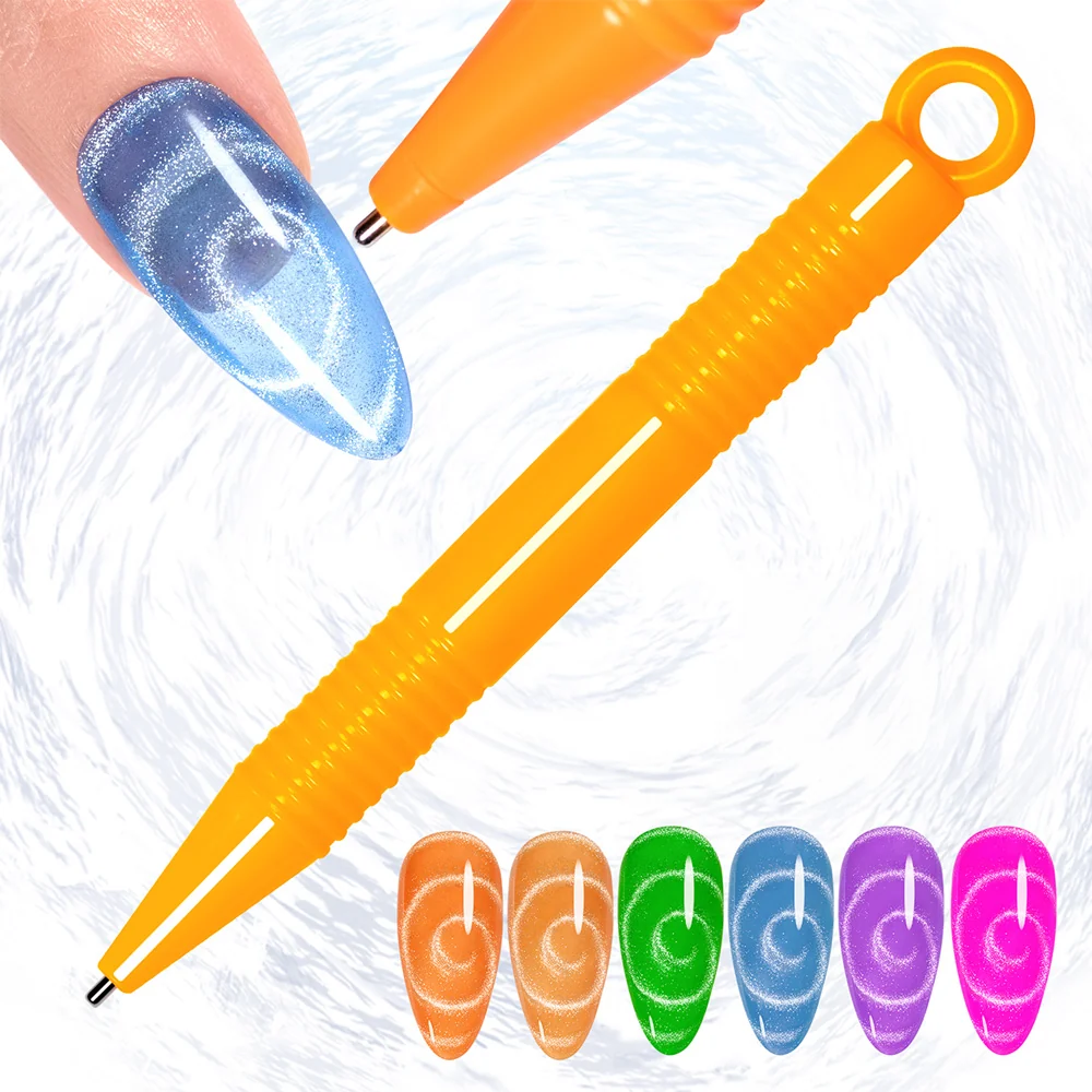 Gancio L Double-Ended Cat Eye Magnet Pen - Gemello Magnetic Wand Tool 10cm