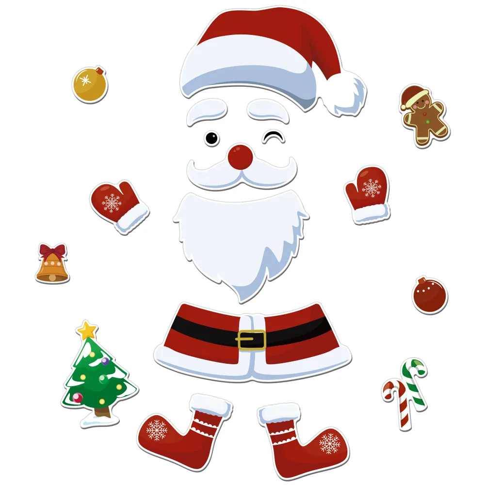 Gancio per Sollevamento Santa Claus Christmas Fridge Magnets