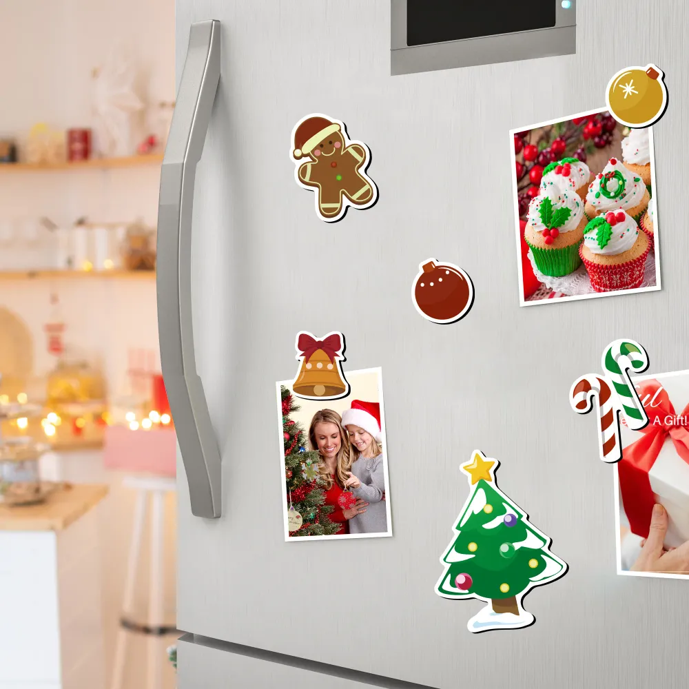 Gancio per Sollevamento Santa Claus Christmas Fridge Magnets