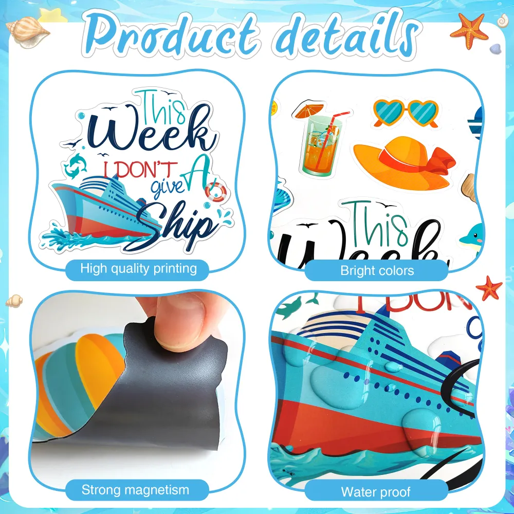 Gancio Sgancio Rapido Cruise Door Magnets Fridge Magnets