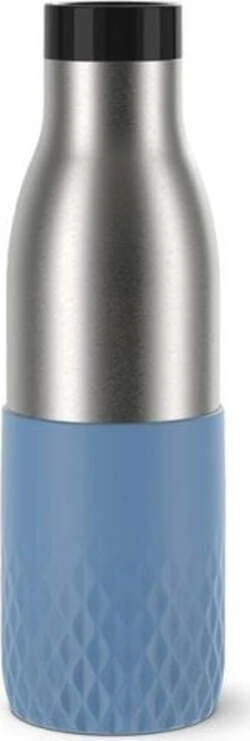 Bottiglia termica Emsa 600789 BLUDROP Quick Press Azzurro