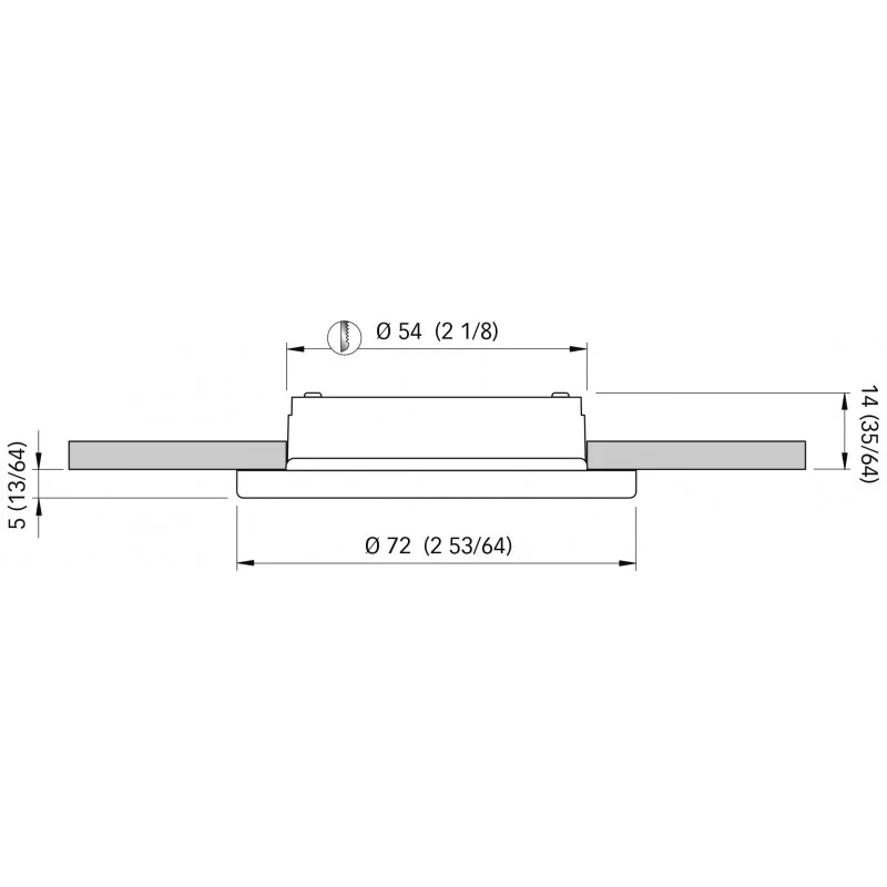 FARETTO TED CT C/INTERRUTTORE TOUCH - 4043005 - QUICK