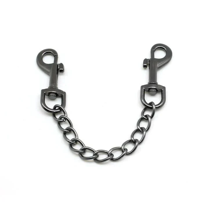 Liebe Seele - Quick Release Clips con Catena - Nero Cromo