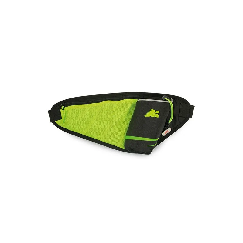 Marsupio QUICK da jogging, nordic walking Multisport Nero Verde