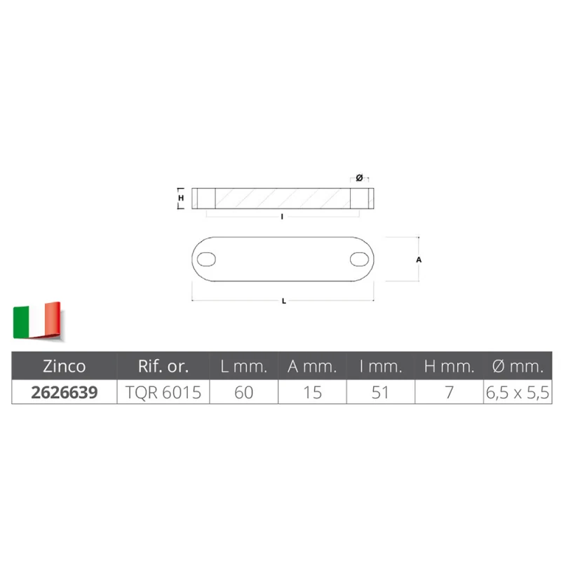 PIASTRINA PER QUICK - 2626639 - TECNOSEAL
