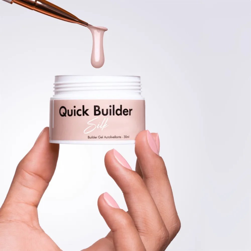 Quick Builder - Silk - Gel Costruttore Autolivellante - 30 ml Senza HEMA/TPO