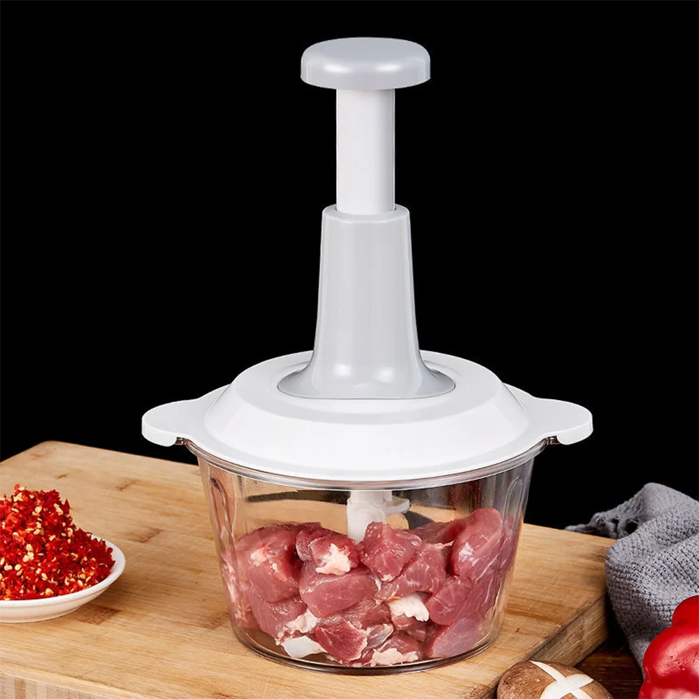 Quick Chop Tritatutto Manuale con Lame Acciaio