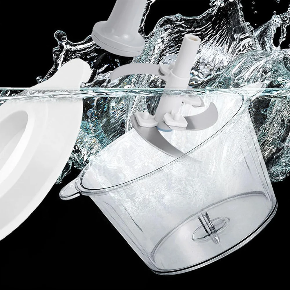 Quick Chop Tritatutto Manuale con Lame Acciaio