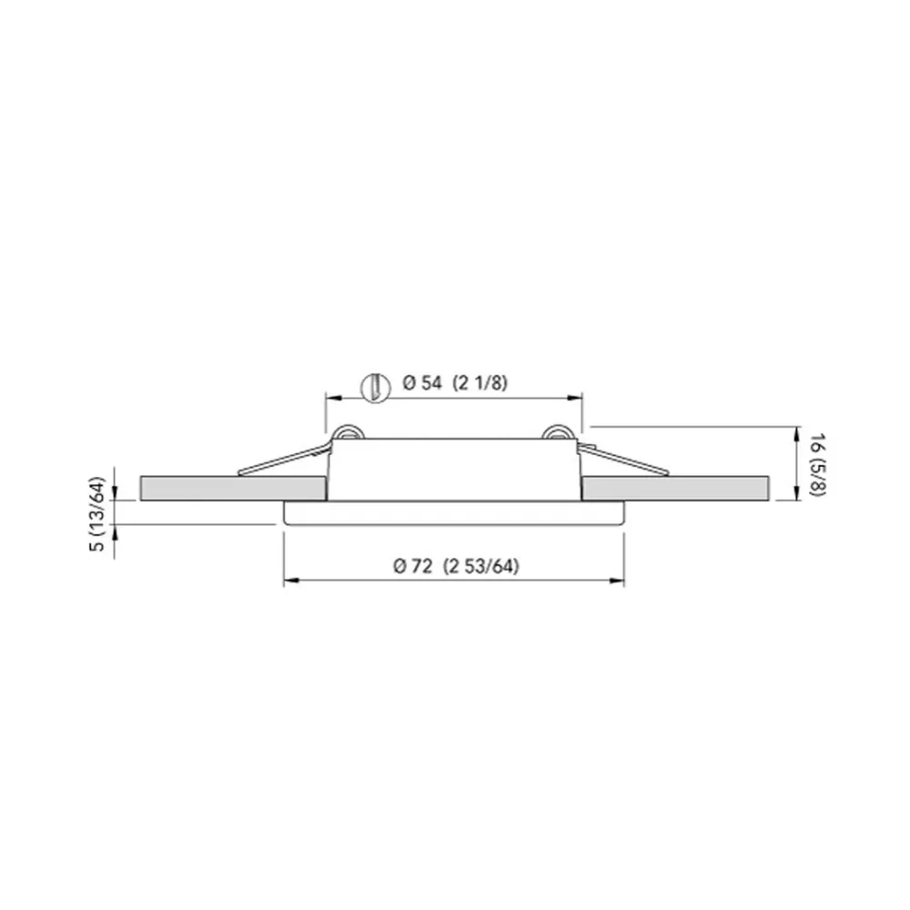 QUICK FARETTO TED C LED NATURALE C/MOLLE 2W 10-30V IP40 INOX