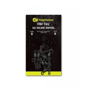 RidgeMonkey Quick Change Inline Swivel - Misura 8