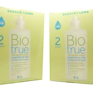 Biotrue Multi-Purpose Contact Lens Solution 4x300ml- 6mths supply 4 x 300ml