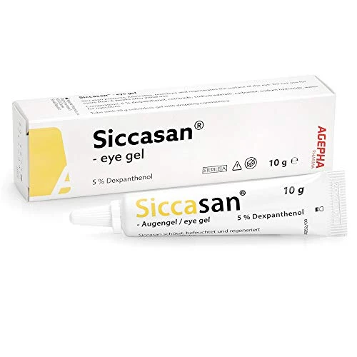 Siccasan Gel Intensivo Occhi Secchi con Carbomer e Dexpantenolo | 1 x 10 g