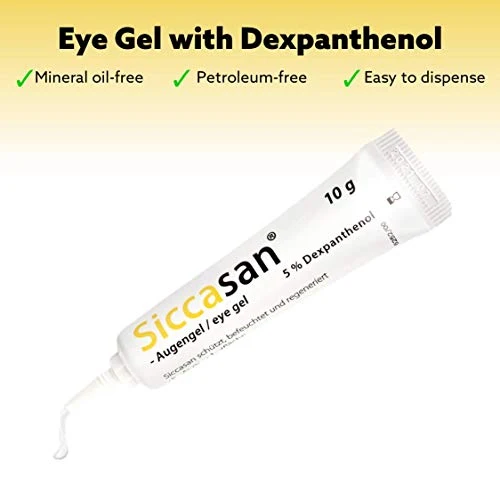 Siccasan Gel Intensivo Occhi Secchi con Carbomer e Dexpantenolo | 1 x 10 g
