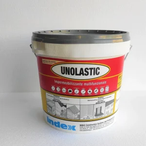 Index - Unolastic Impermeabilizzante monocomponente grigio scuro 20 kg