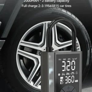 Compressore del pneumatico batteria portatile per Tesla Modello 3 y s x - 2000 mAh