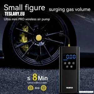 Compressore del pneumatico batteria portatile per Tesla Modello 3 y s x - 4500 mAh
