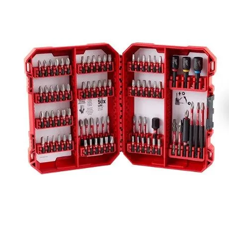 Milwaukee SHOCKWAVE Impact Duty Driver Bit Set - 80PC 48-32-4094