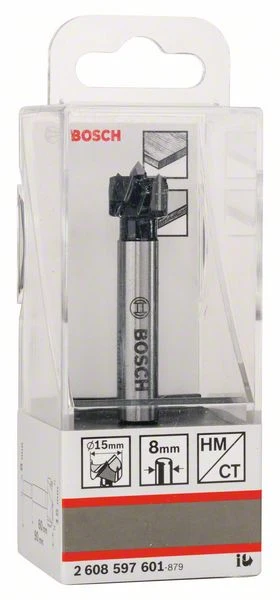 Punte per cerniere carburo artificiale Bosch 15 x 90 mm (2608597601) per legno Bosch Professional