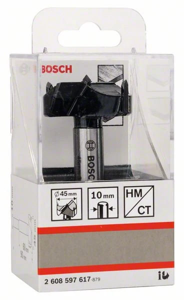 Punte per cerniere carburo Bosch - Punte artificiali 45 x 90 mm (2608597617) per legno Bosch Professional