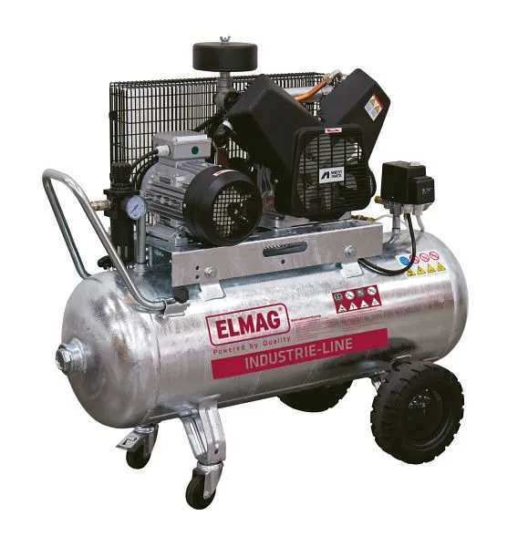 Compressore industriale ELMAG LINEA 'OIL-FREE' IL 750/10/270 D 'zincato' 21003 Autoest...