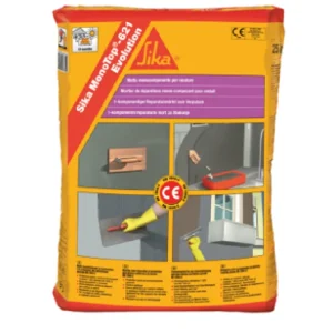 Sika - SikaMonoTop 621 Evolution Malta monocomponente per rasatura e protezione grigio kg.25