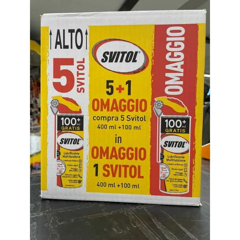 Svitol spray cartone da 6 - ml. 400+100 - arexons