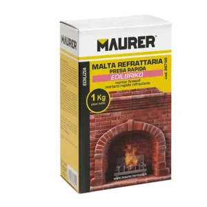 Maurer - Malta refrattaria presa rapida kg.5