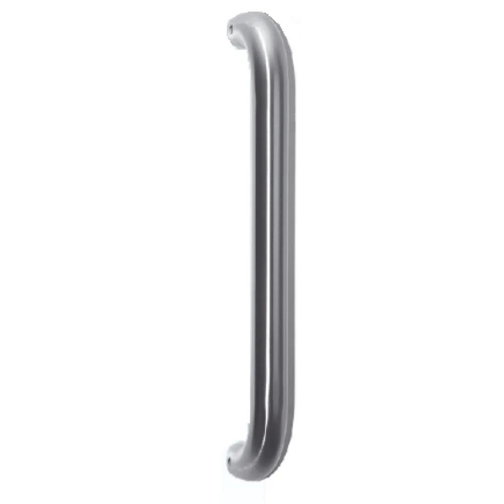 Maniglia Ergonomica Maniglione Inox Acciaio Satinato o Lucido Forma Tubolare