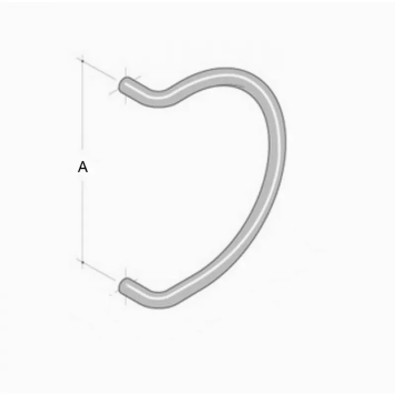 223 pba Maniglione Acciaio Inox AISI 316L con Contatto NA/NF