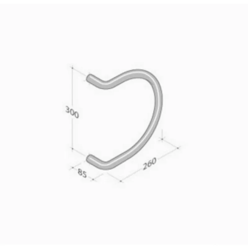 Certificato CE PVD-235 pba Maniglione Acciaio Inox Trattamento PVD