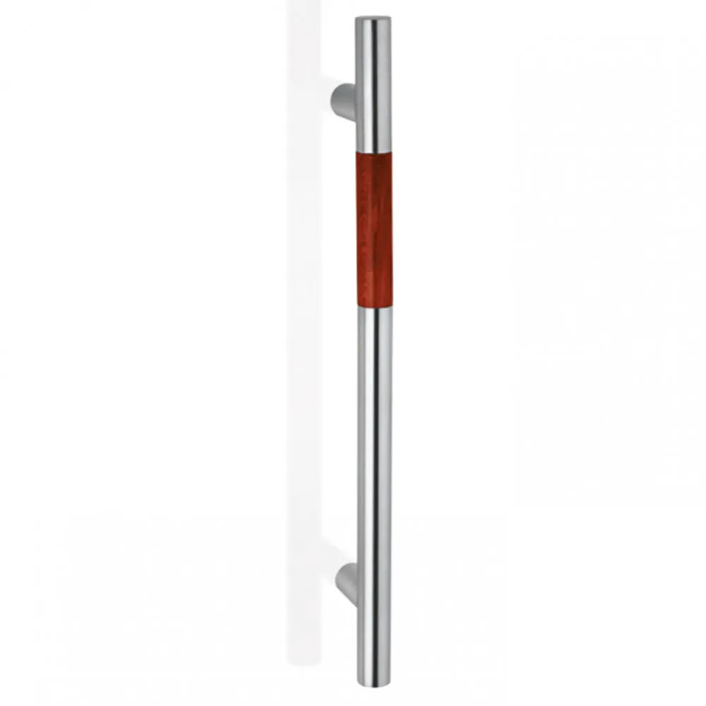 Pulsante di Emergenza 200.YOD.401 pba Maniglione Timber e Acciaio Inox AISI 316L