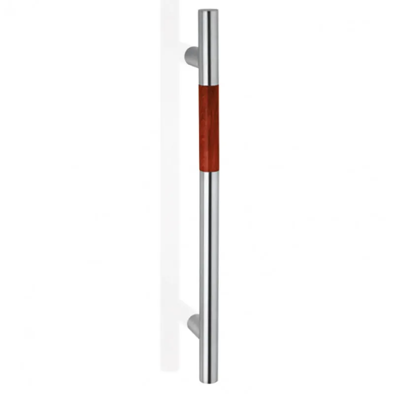 Pulsante di Emergenza 200.YOD.401 pba Maniglione Timber e Acciaio Inox AISI 316L