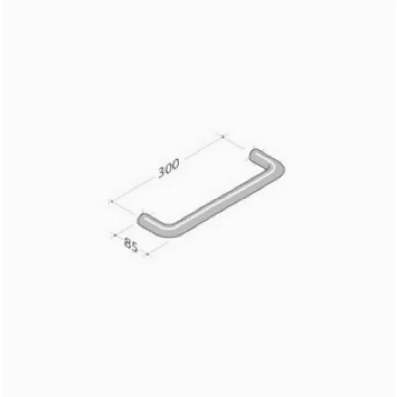 Pulsante Fungo PVD-205 pba Maniglione Acciaio Inox Trattamento PVD