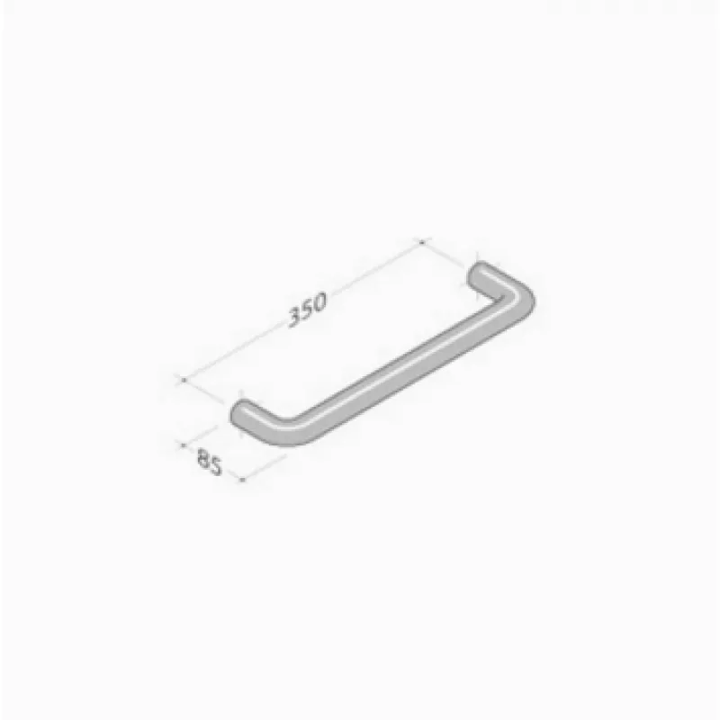 Pulsante Fungo PVD-205 pba Maniglione Acciaio Inox Trattamento PVD