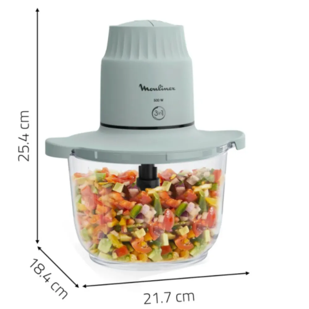 Tritatutto elettrico manuale Choppeo Moulinex | Antiscivolo |