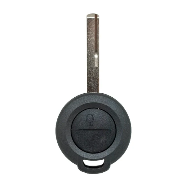 Guscio di Comando Fisso 2 Pulsanti Mitsubishi - Profilo Hu56R Alluminio Anodizzato