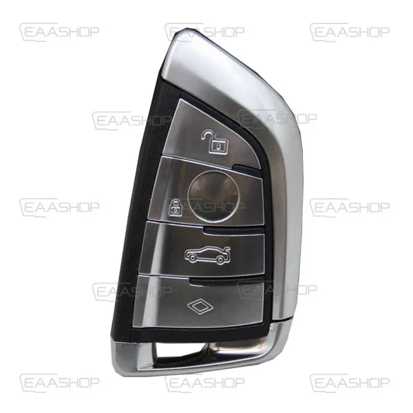 Guscio di Comando Keyless 4 Pulsanti Bmw - Profilo Hu100R con LED Integrato Rosso