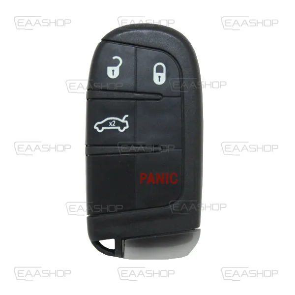Guscio di Comando Keyless 3+1 Pulsanti Fiat - Profilo Sip22 Conforme Direttiva Macchine