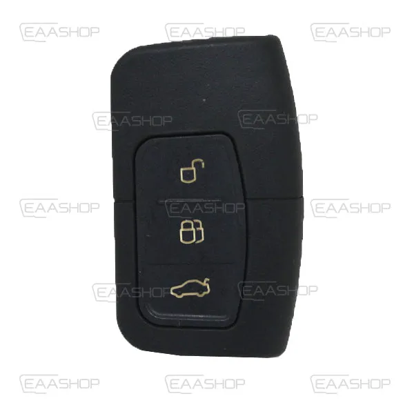 Guscio di Comando Keyless 3 Pulsanti Ford - Profilo Hu101 con Finitura Anticorrosione
