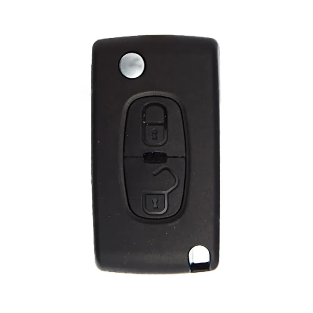 Guscio di Comando Pieghevole 2 Pulsanti Citroen / Peugeot - Profilo Mit11R (Protezione IP65)