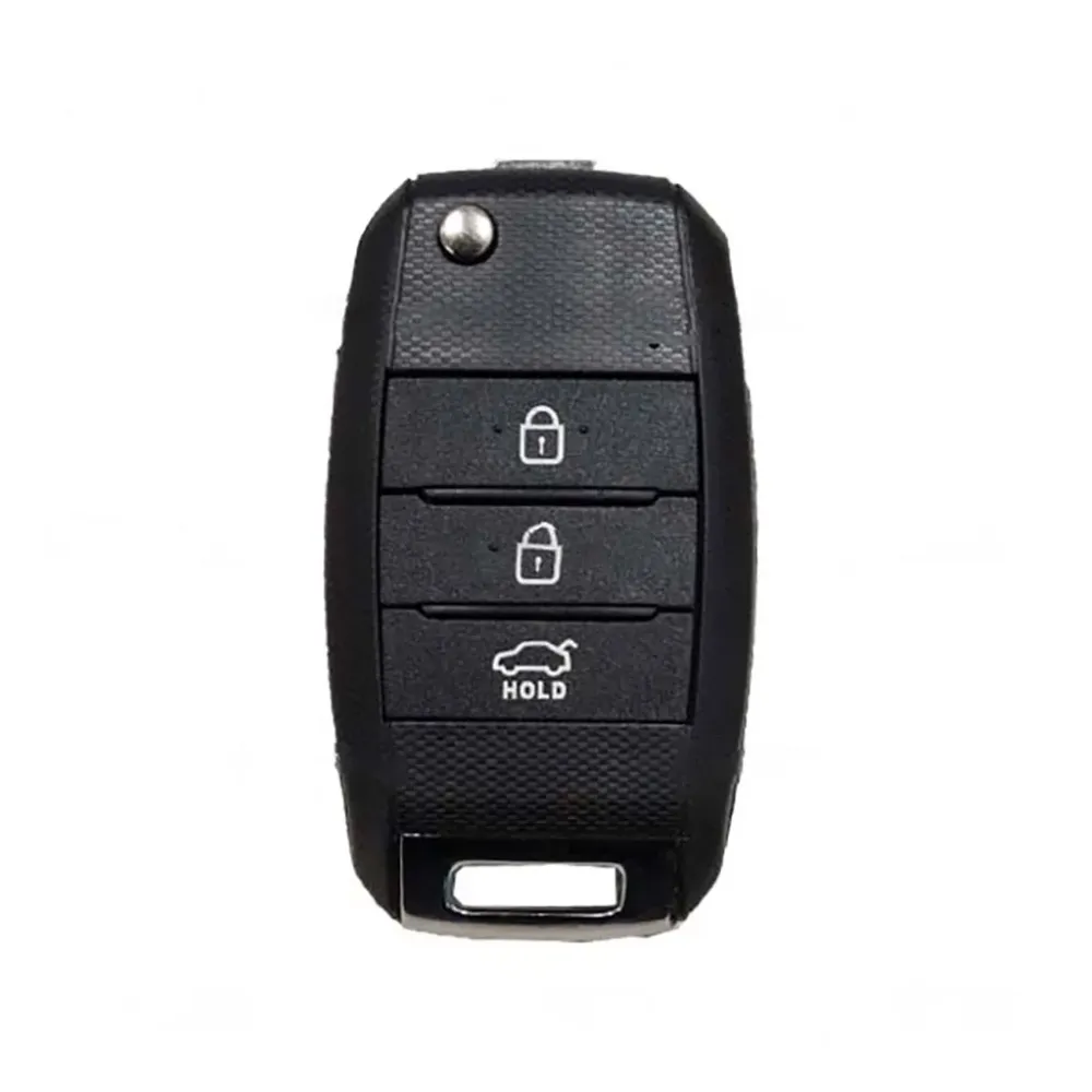 Guscio di Comando Pieghevole 3 Pulsanti Hyundai / Kia - Profilo Hyn14R (Protezione IP65)