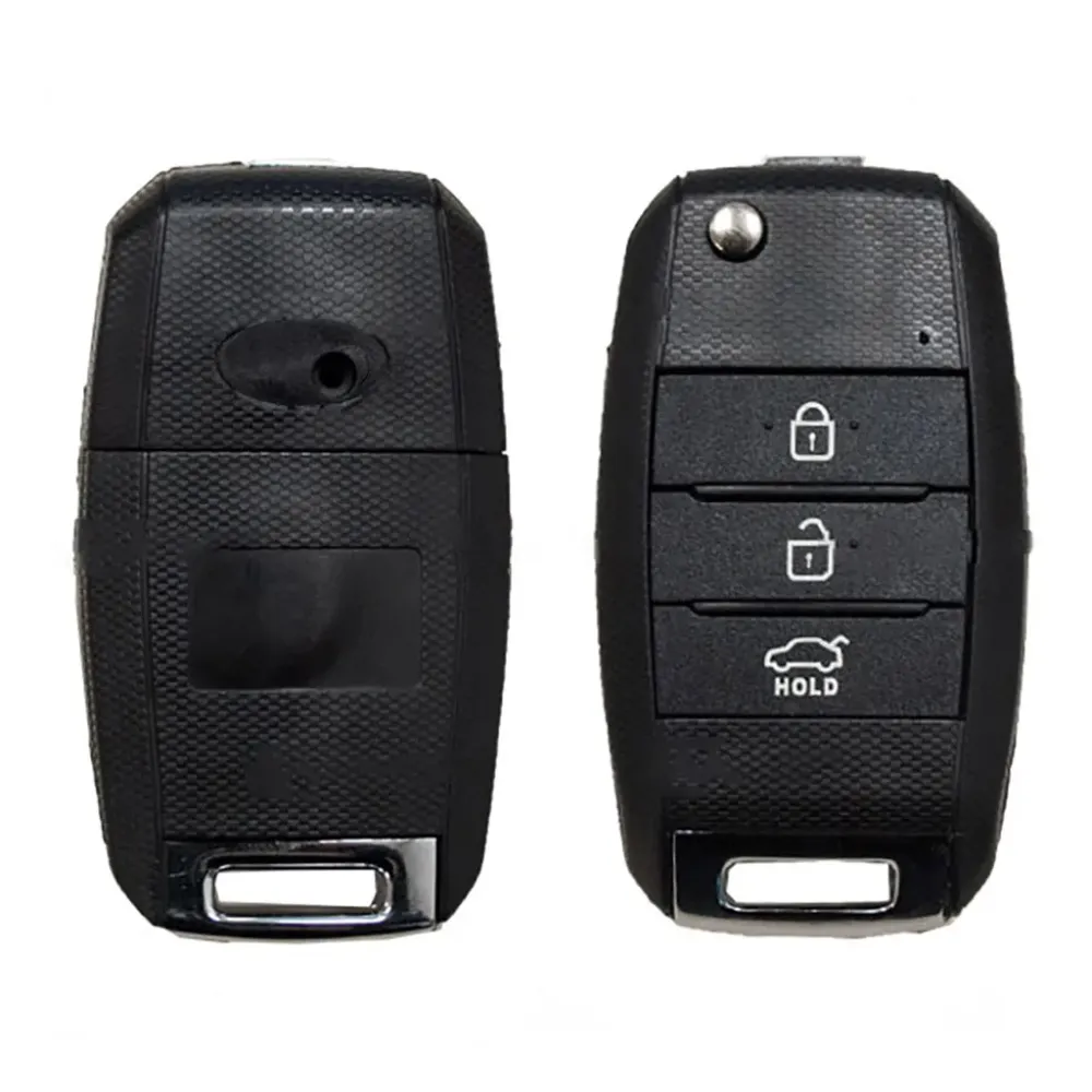 Guscio di Comando Pieghevole 3 Pulsanti Hyundai / Kia - Profilo Hyn14R (Protezione IP65)