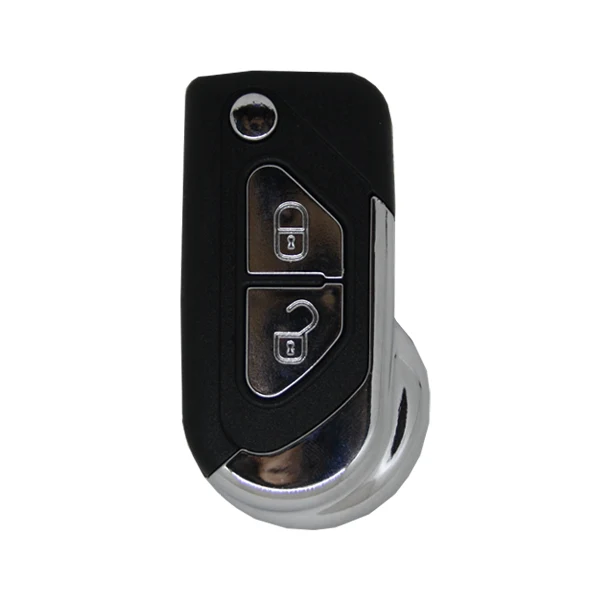 Guscio di Comando Pieghevole 2 Pulsanti Peugeot Citroen Conforme Direttiva Macchine