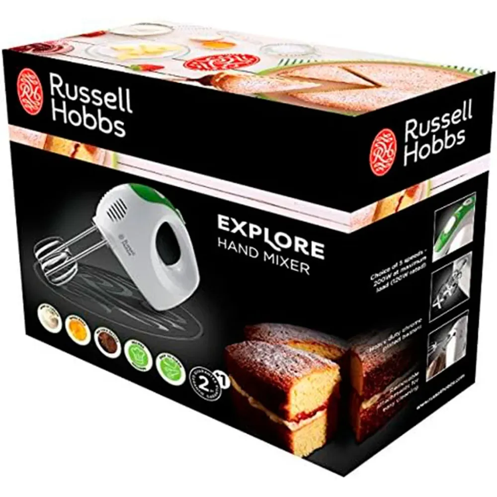 Pulsante con Protezione Esplora il mixer Russell Hobbs