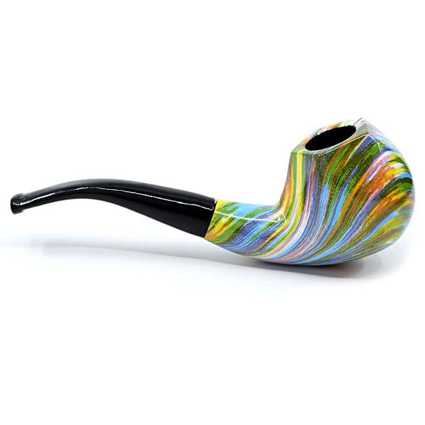 Pulsar Shire Pipe 6" Bent Brandy Iridato