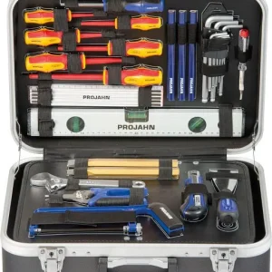 Maniglia Professionale Valigetta per utensili elettrici Projahn 128 pezzi 8683
